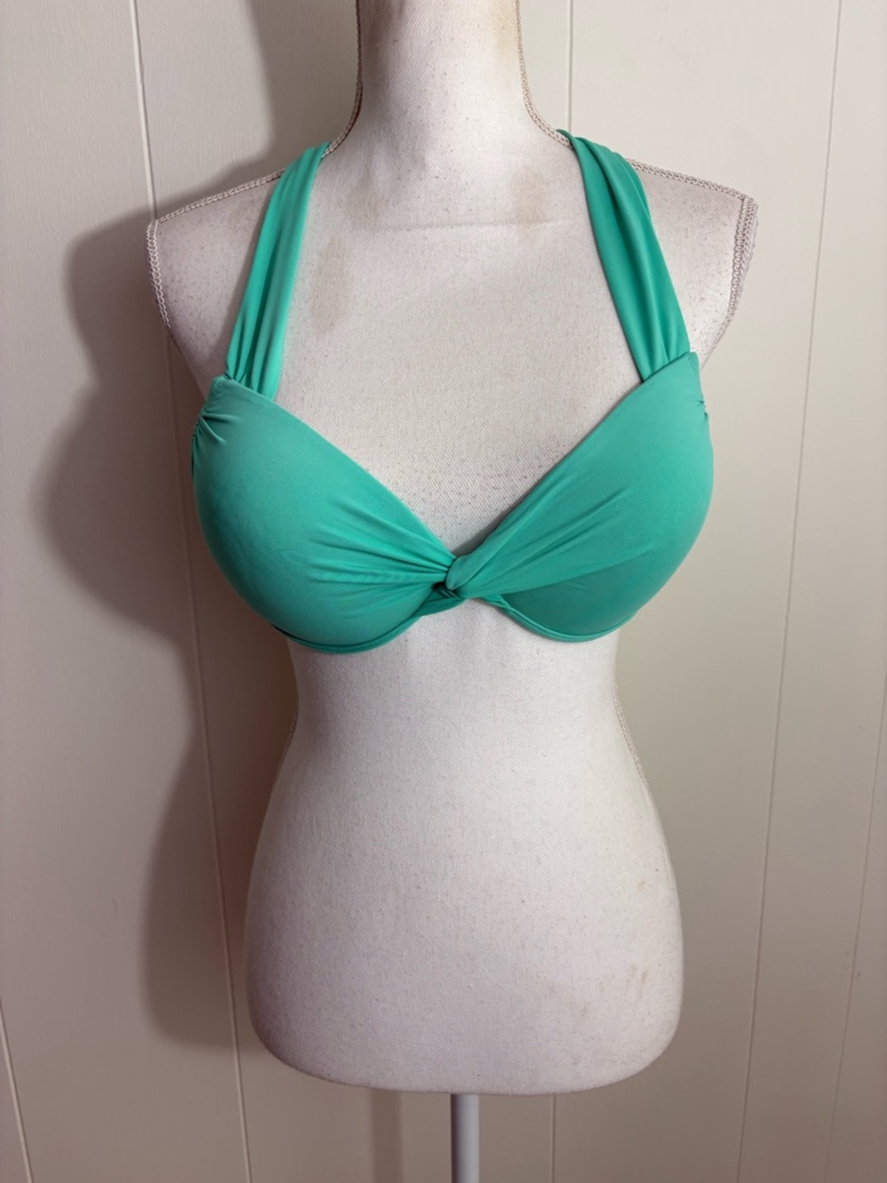 Apt. 9 Seafoam Green Halter Bikini Top